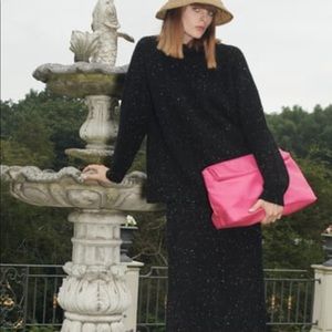 Zara knit turtle neck sweater in Black